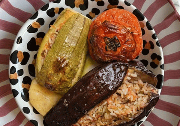 Légumes farcis au saumon