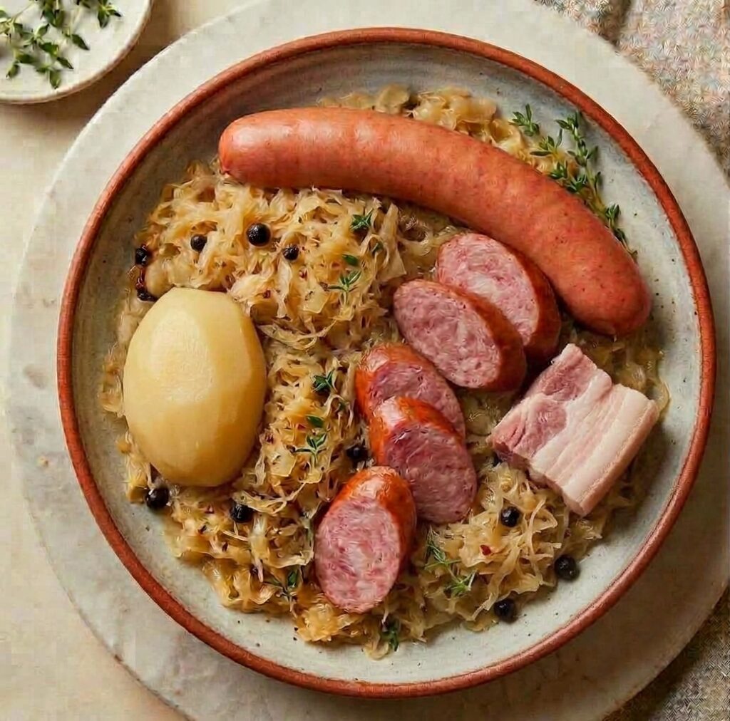 Potée alsacienne façon choucroute